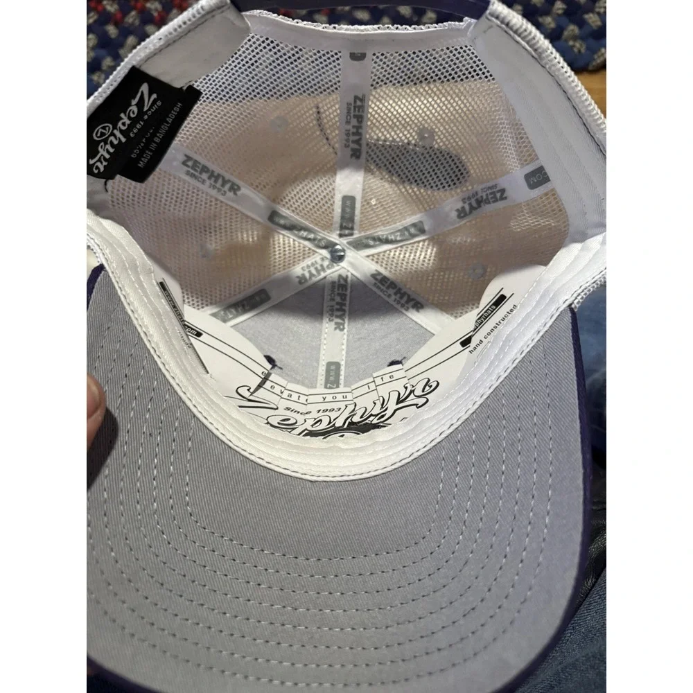 NEW‎ LSU Louisiana Tigers Zephyr Embroidered Baseball Cap Hat Adult Trucker